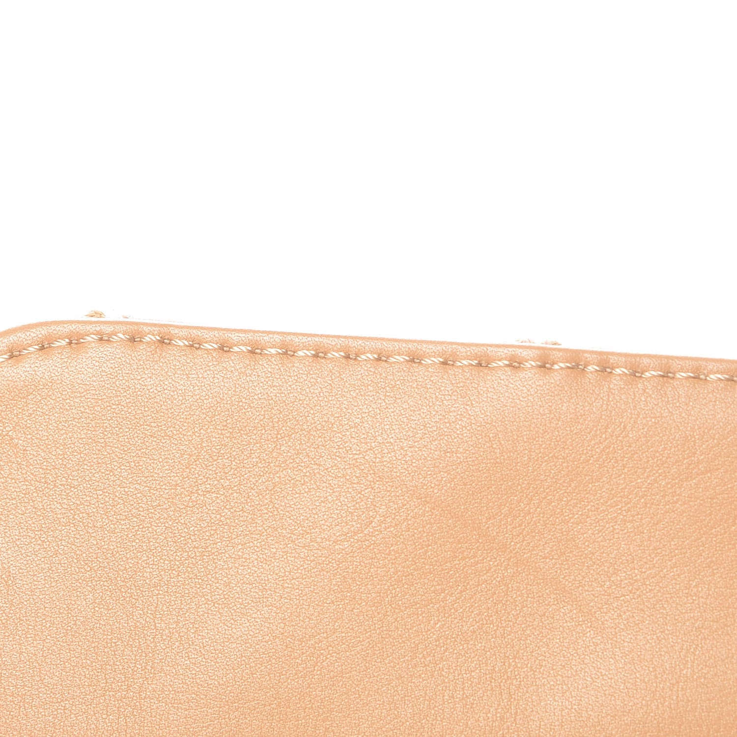 Chanel Calfskin Quilted Medium Wild Stitch Flap Beige 10 of 14