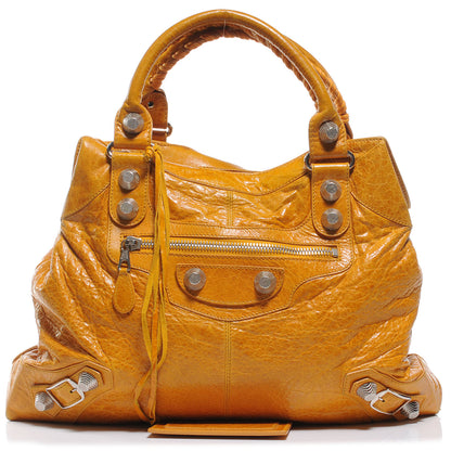 Balenciaga Agneau Giant 21 Silver Hardware Brief Marigold 1 of 7