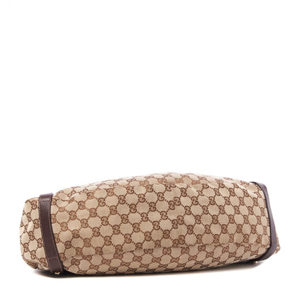 Gucci Monogram Medium Abbey Shoulder Bag Dark Brown 3 of 7