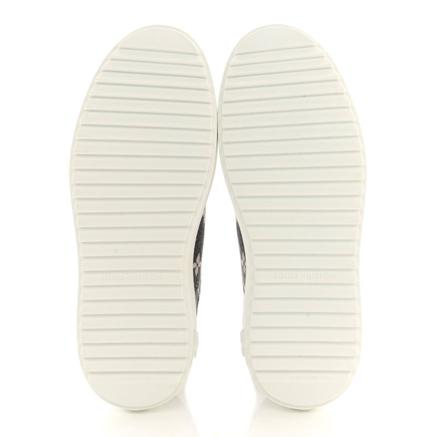 Louis Vuitton Denim Monogram Time Out Sneakers 36 5 of 10
