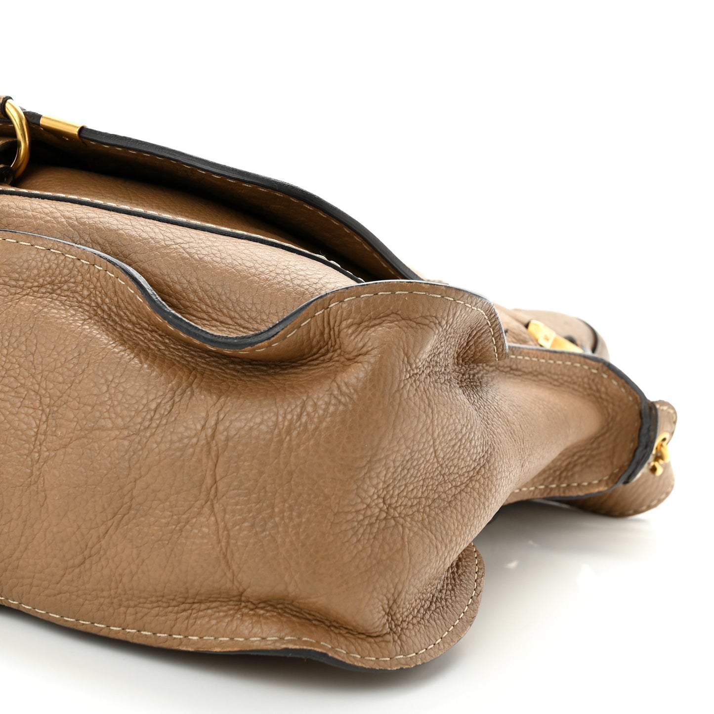 Calfskin Medium Marcie Satchel Nut