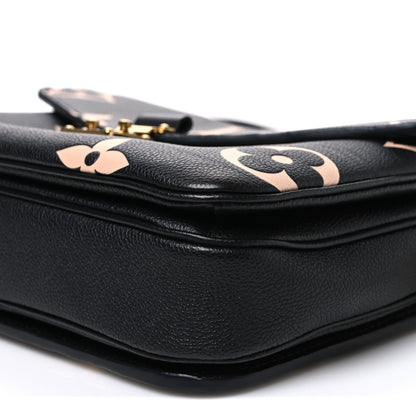 Louis Vuitton Empreinte Monogram Giant Pochette Metis Black Beige 9 of 10
