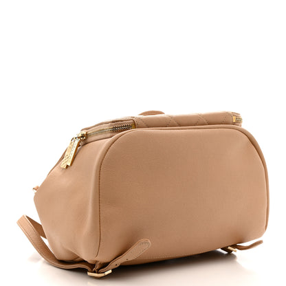 Chanel Caviar Quilted Business Affinity Backpack Beige 4 of 11