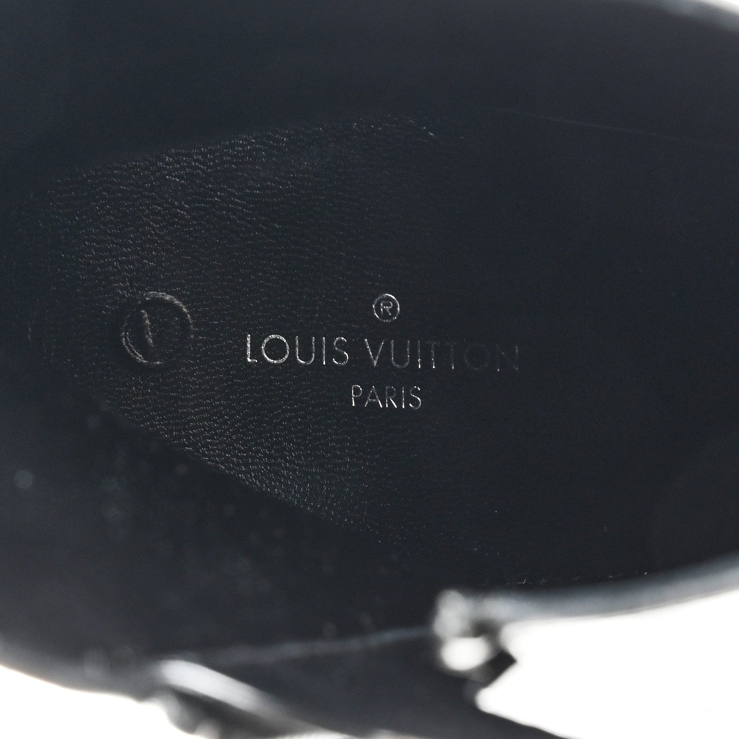 Louis Vuitton Calfskin Monogram Afterglow Platform Ankle Boots 38.5 Black 7 of 8