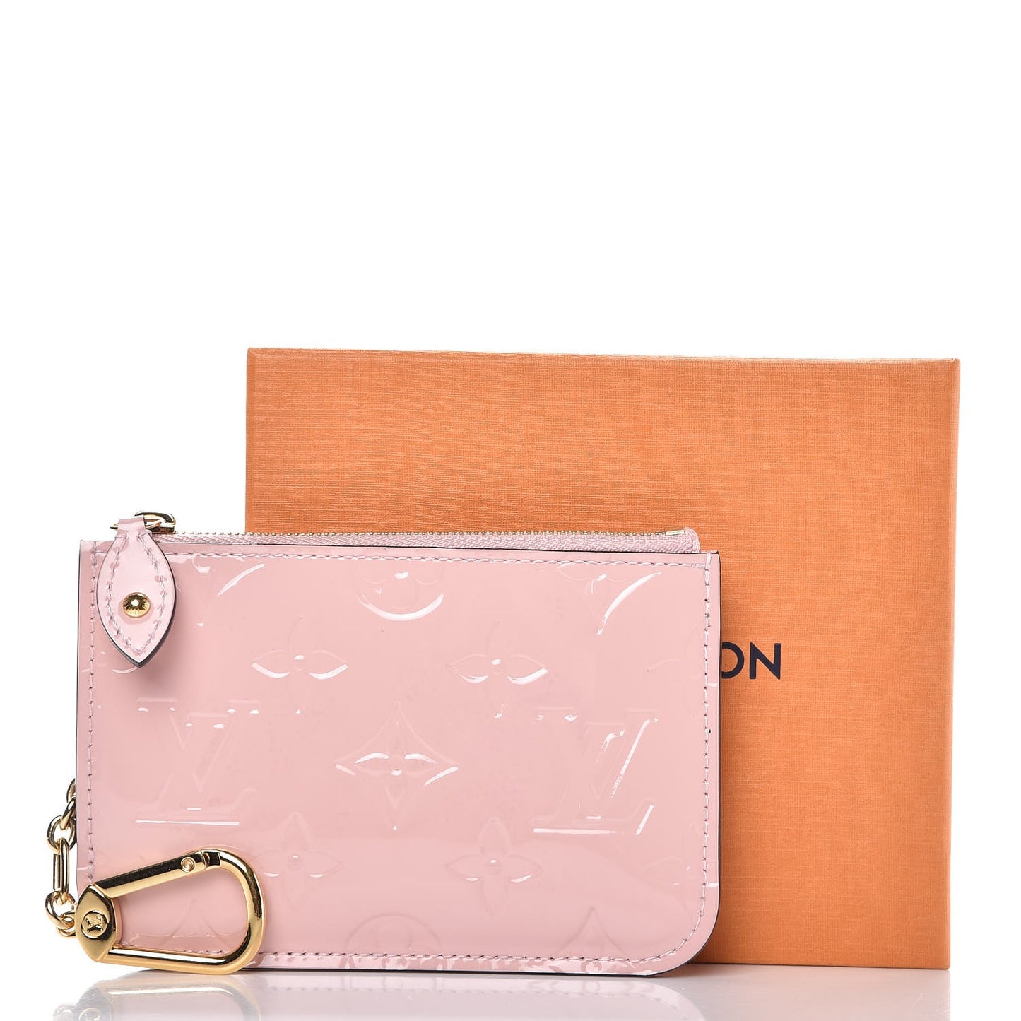 Vernis Key Pouch Rose Ballerine