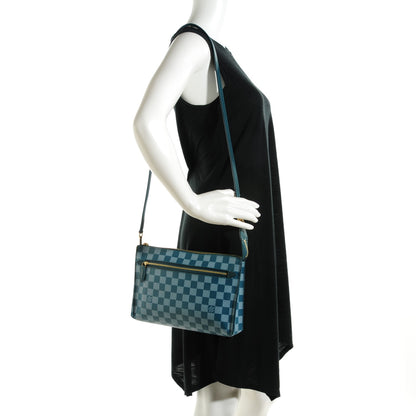 Louis Vuitton Damier Couleurs Modul Cyan 2 of 7
