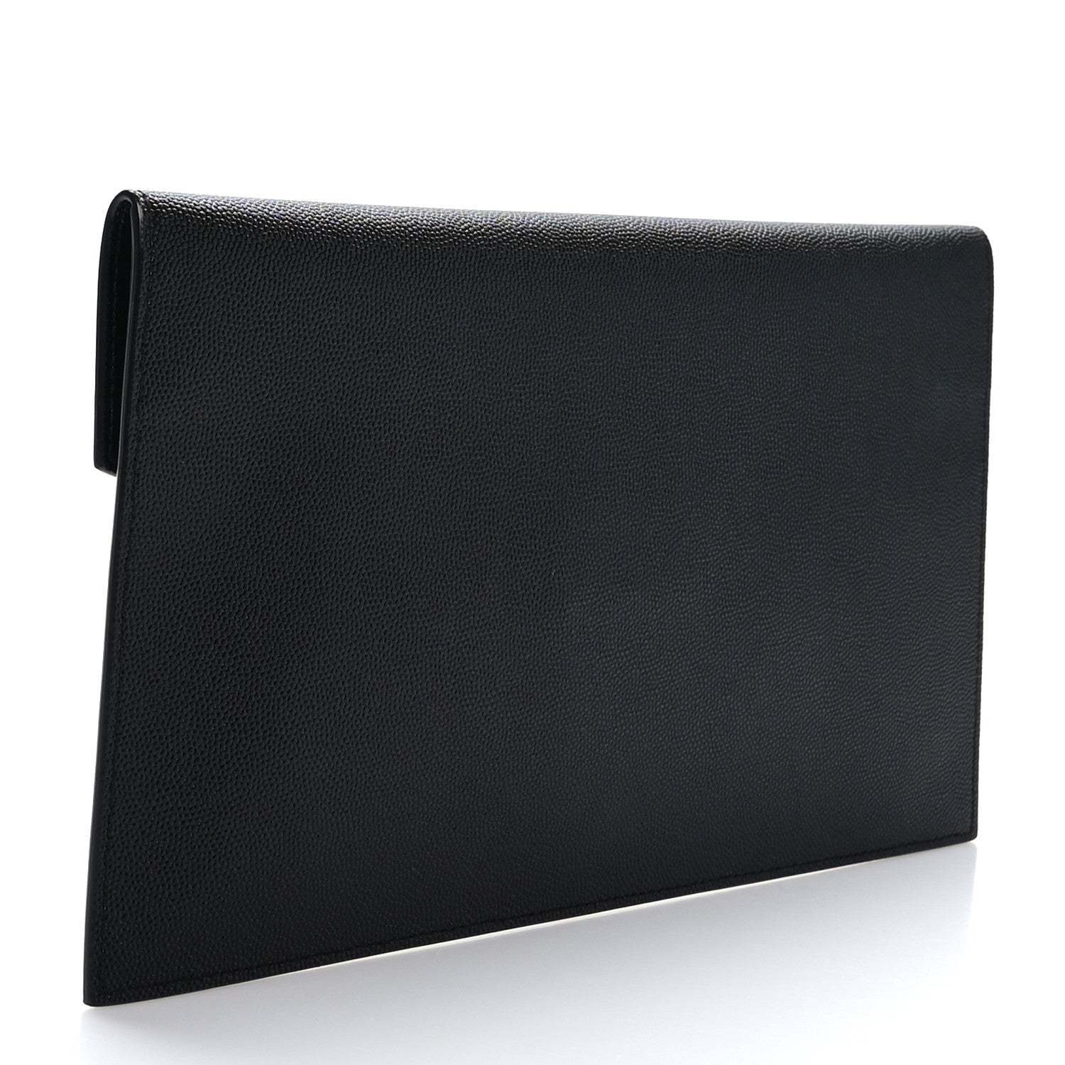 Saint Laurent Grain De Poudre Uptown Pouch Black 3 of 6