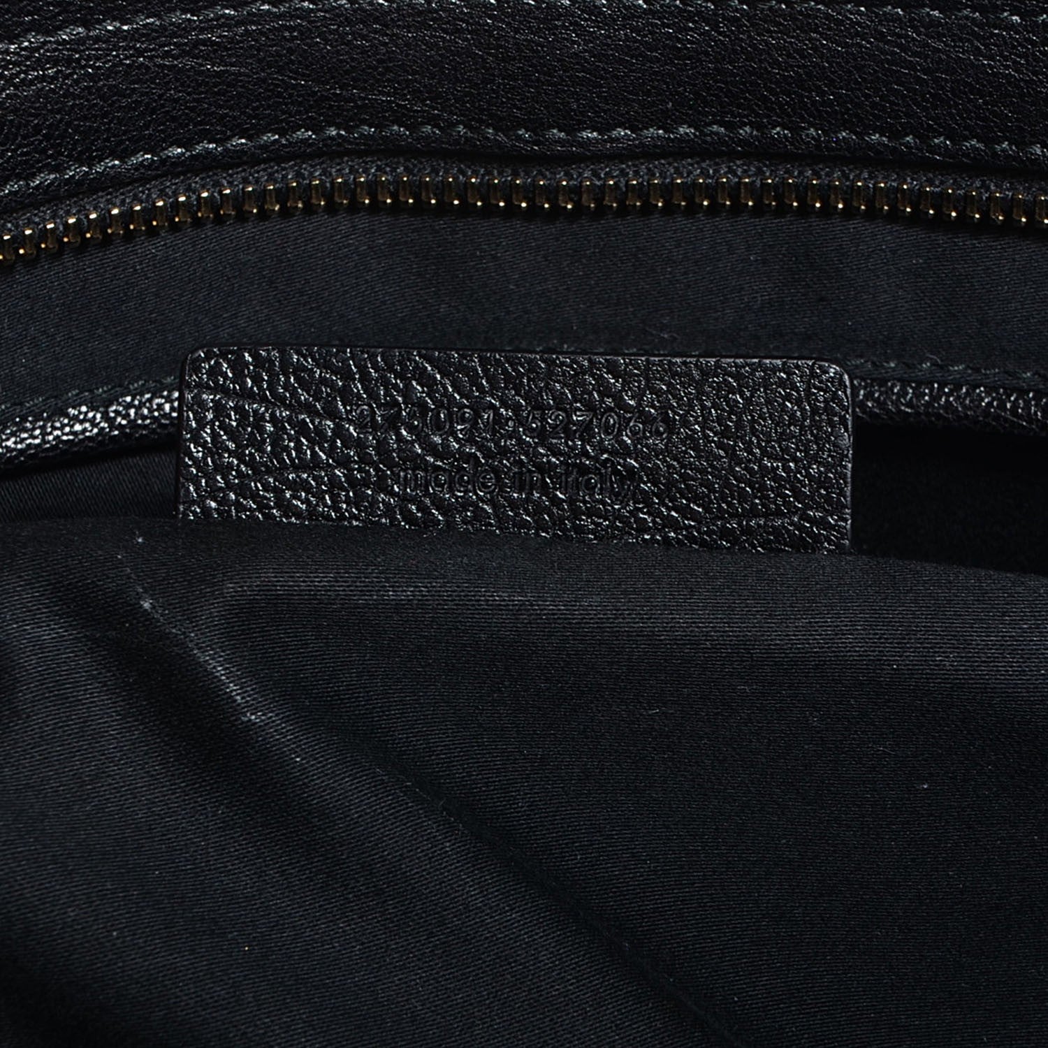Saint Laurent Calfskin Large Cabas ChYc Black White 7 of 8