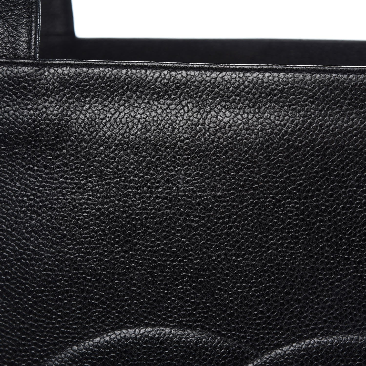 Chanel Caviar CC Tote Black 11 of 14
