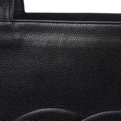 Chanel Caviar CC Tote Black 11 of 14