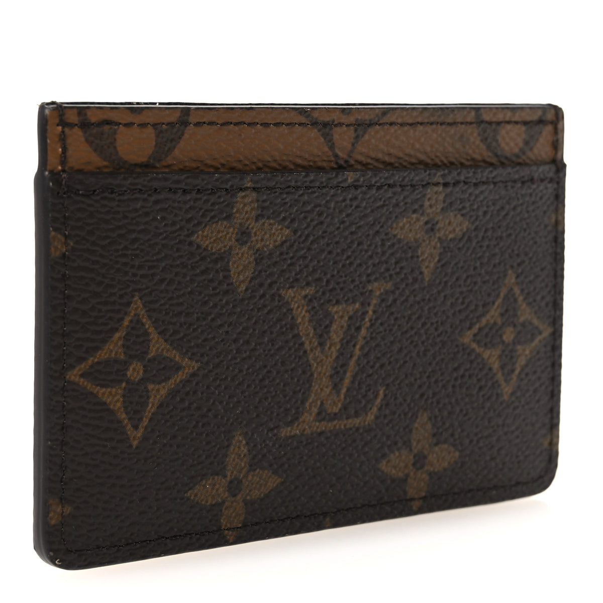 Reverse Monogram Card Holder