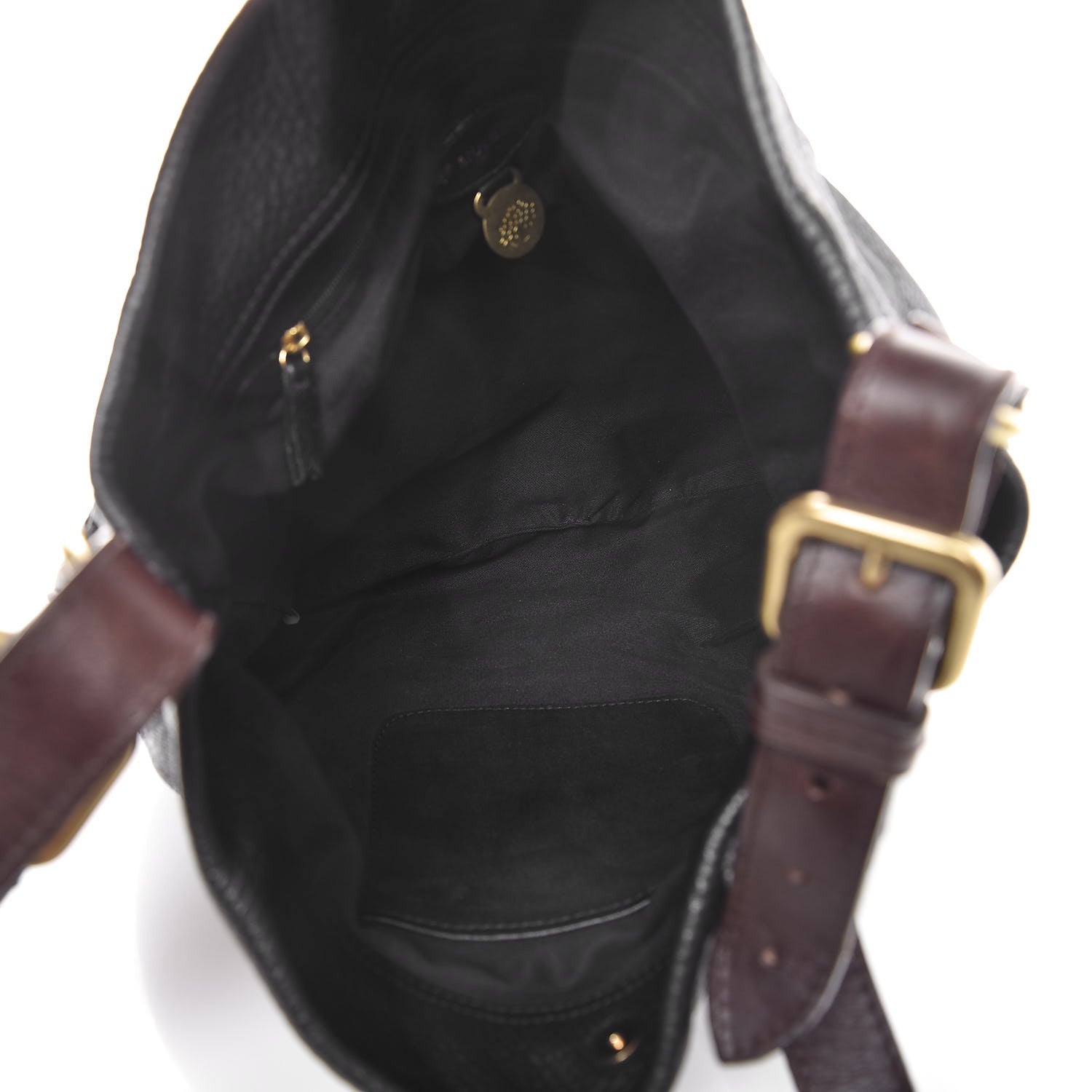 Mulberry Pebbled Calfskin Medium Mitzy Messenger Black 5 of 9