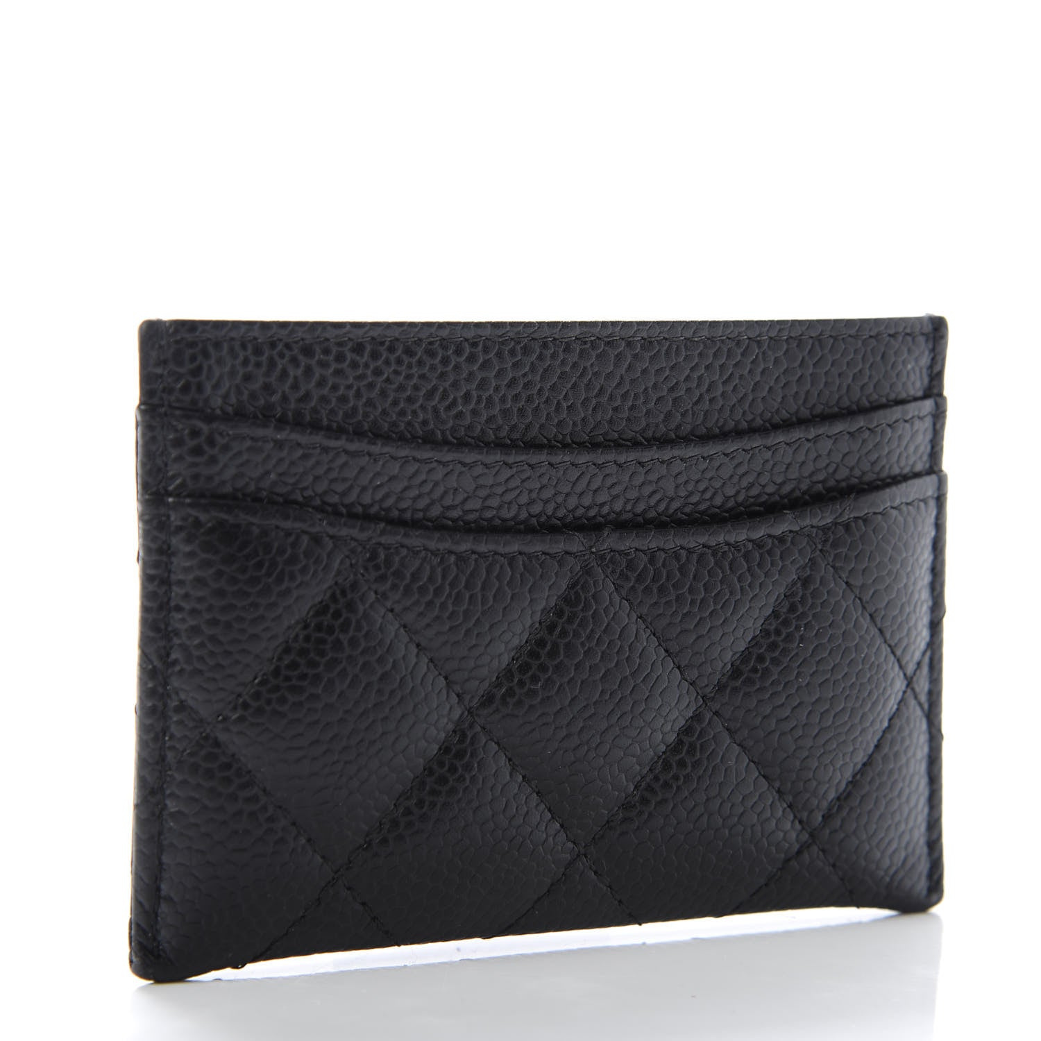 Chanel Caviar Quilted Card Holder Black 3 of 9
