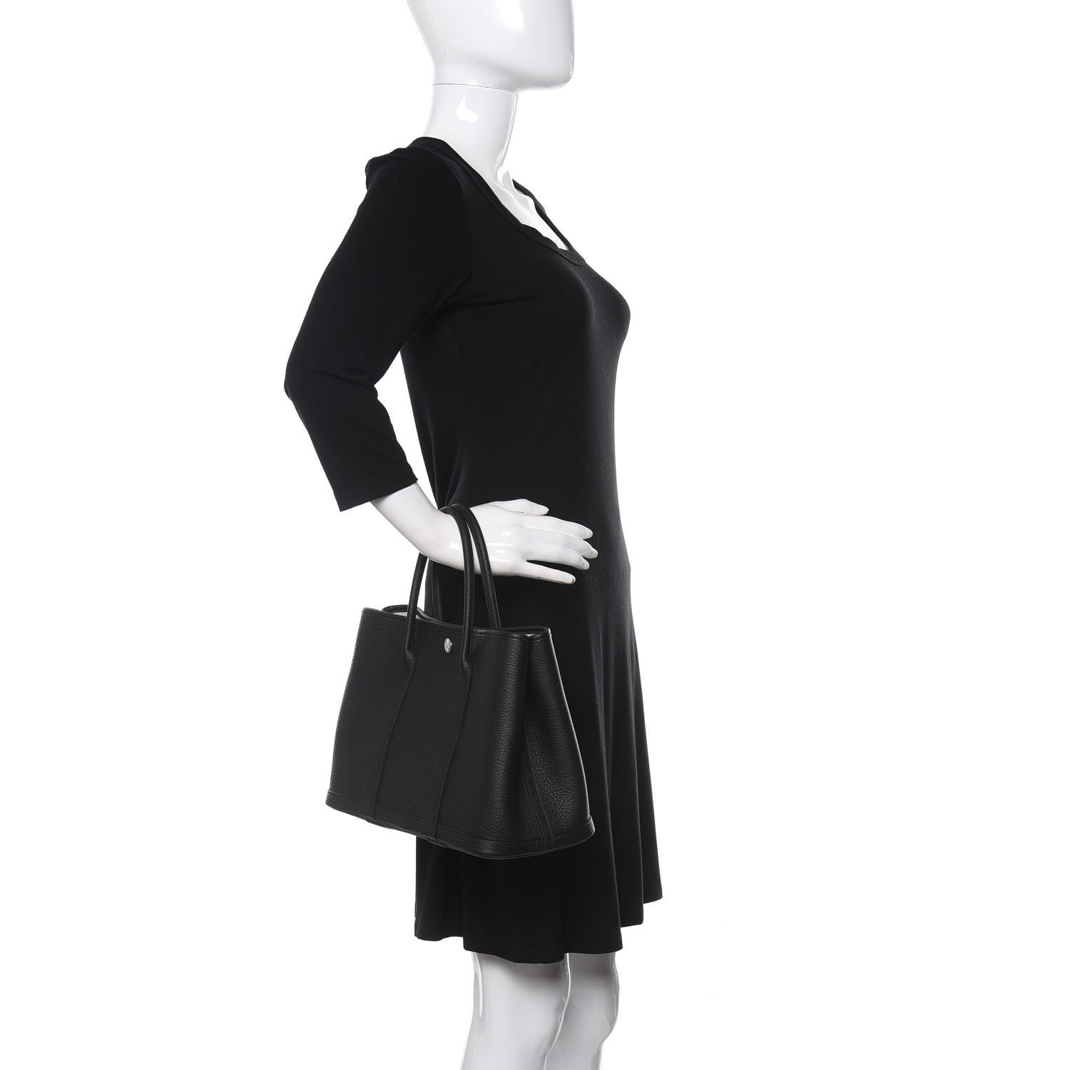 Hermes Negonda Garden Party 30 TPM Black 2 of 10