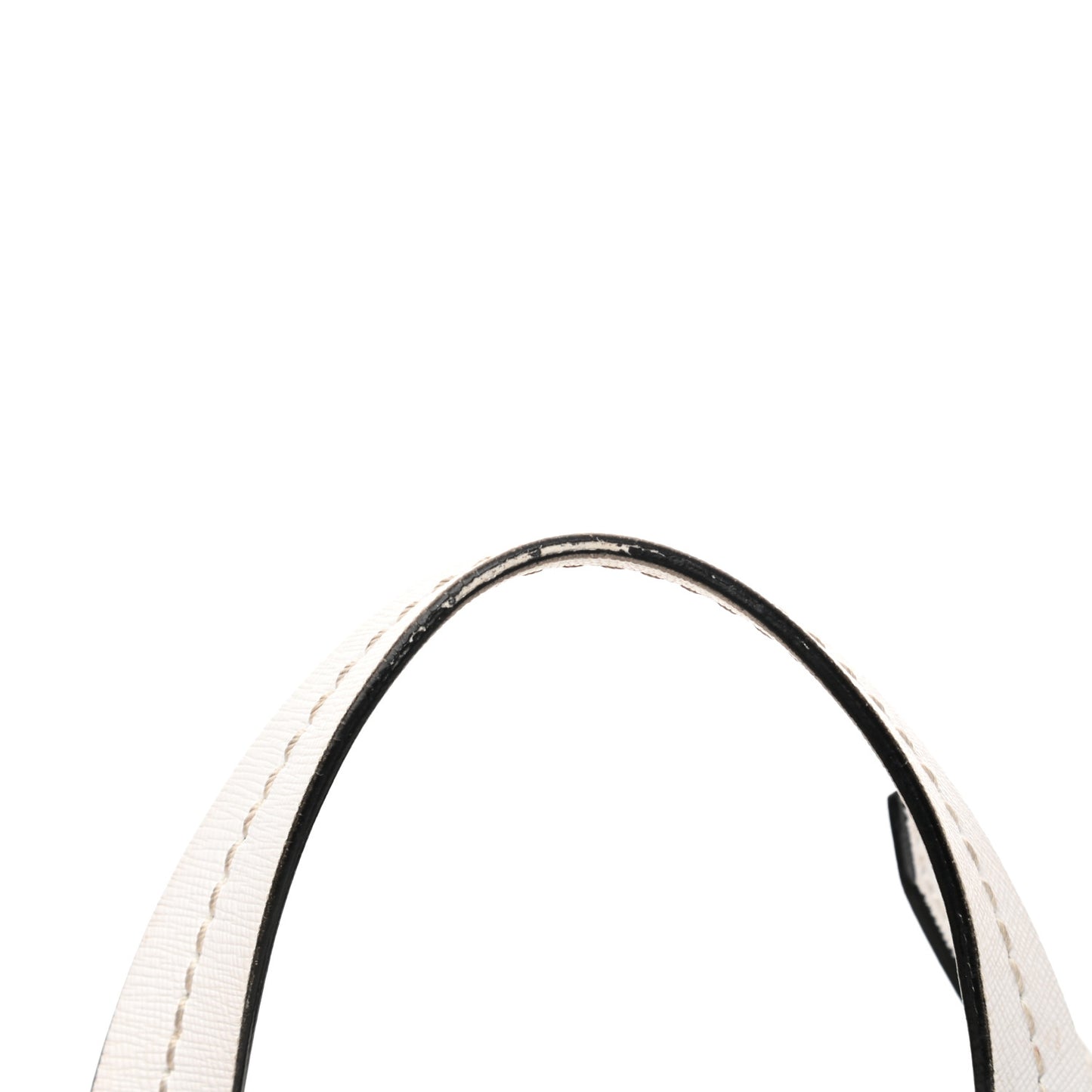 Calfskin Sculpture Tote Bag White
