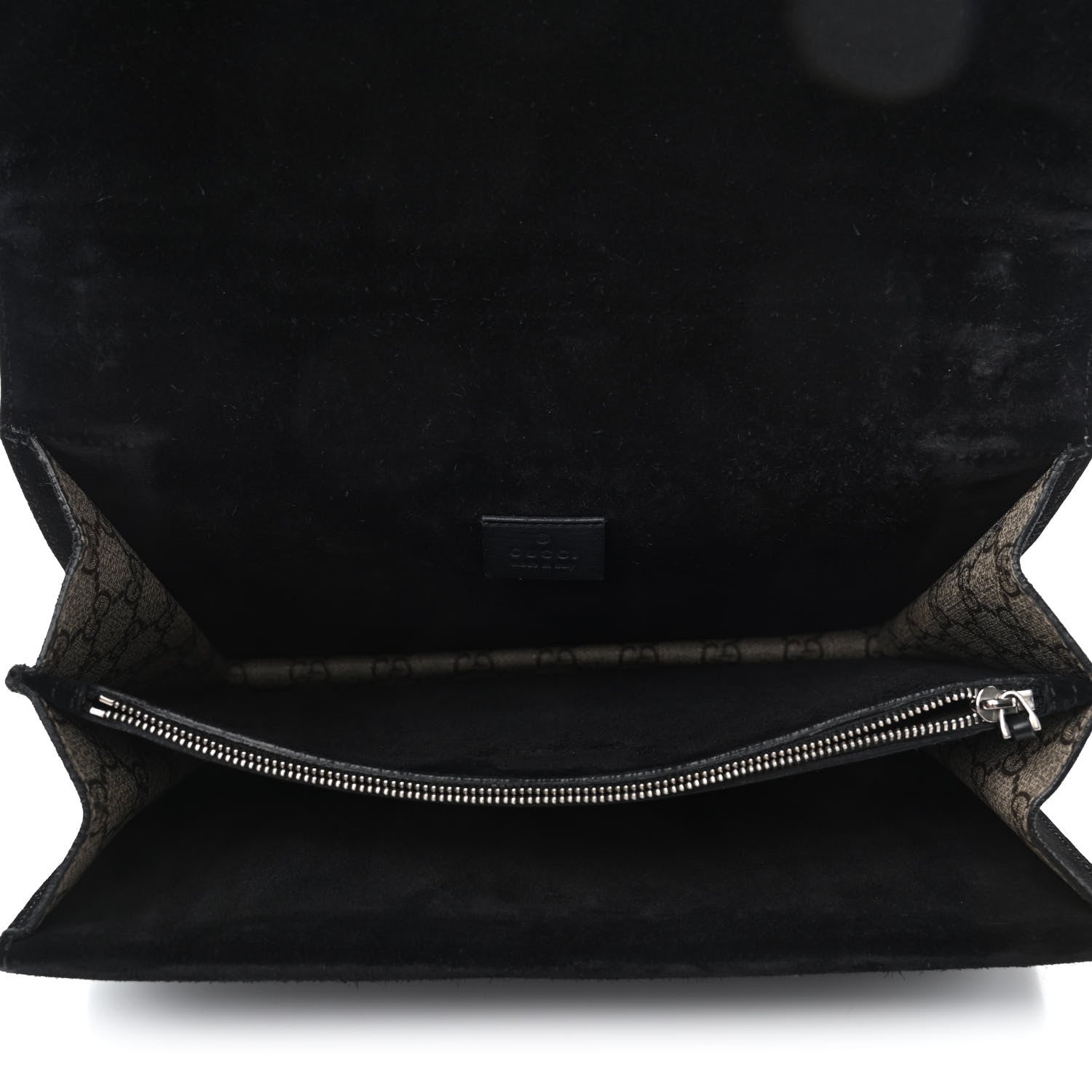 Gucci GG Supreme Monogram Medium Dionysus Shoulder Bag Black 4 of 4