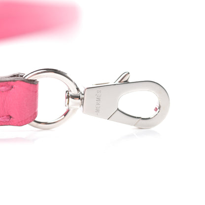 Hermes Ostrich Kelly Sellier Mini 20 Rose Tyrien 30 of 33