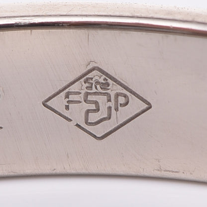 Cartier 18K White Gold 3.5mm LOVE Wedding Band Ring 53 6.25 9 of 11