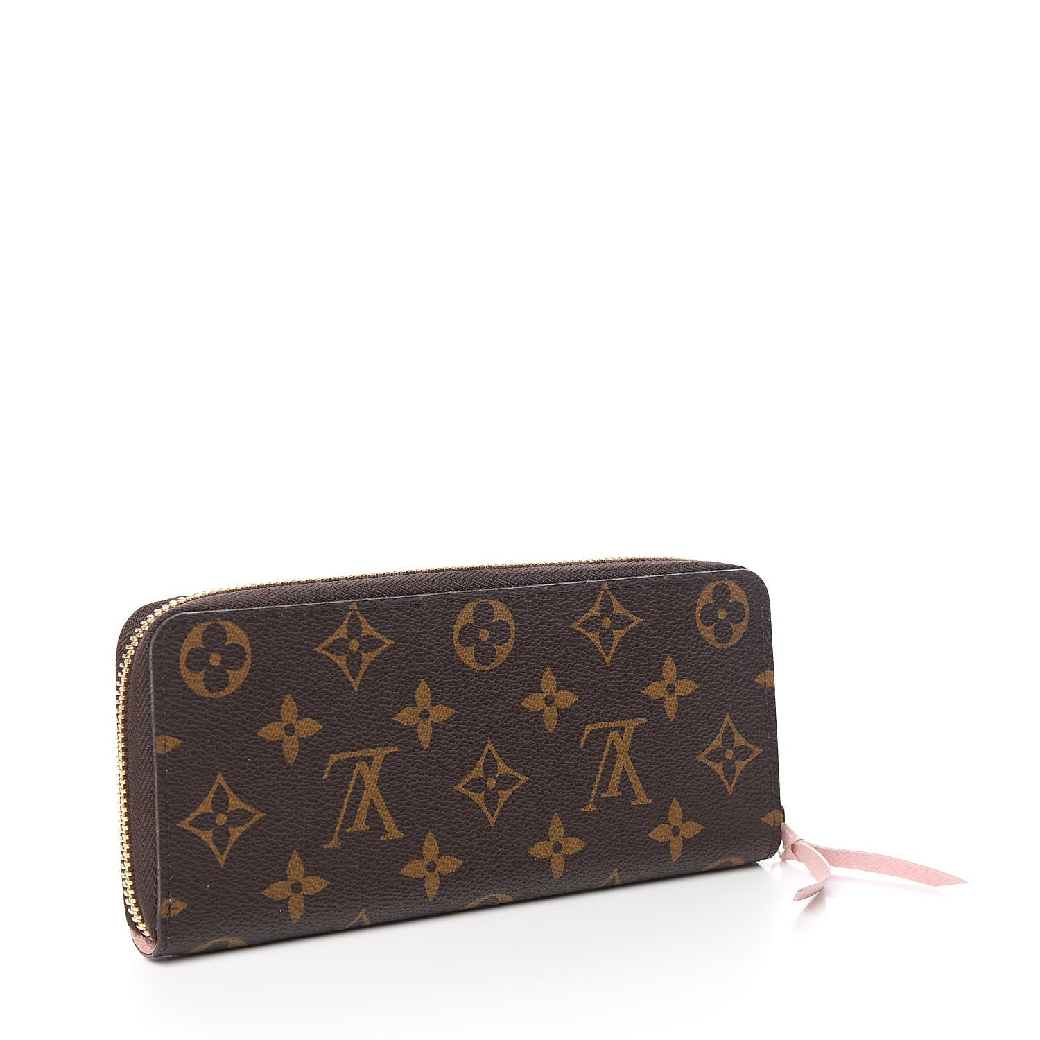 Louis Vuitton Monogram Clemence Wallet Rose Ballerine 3 of 7