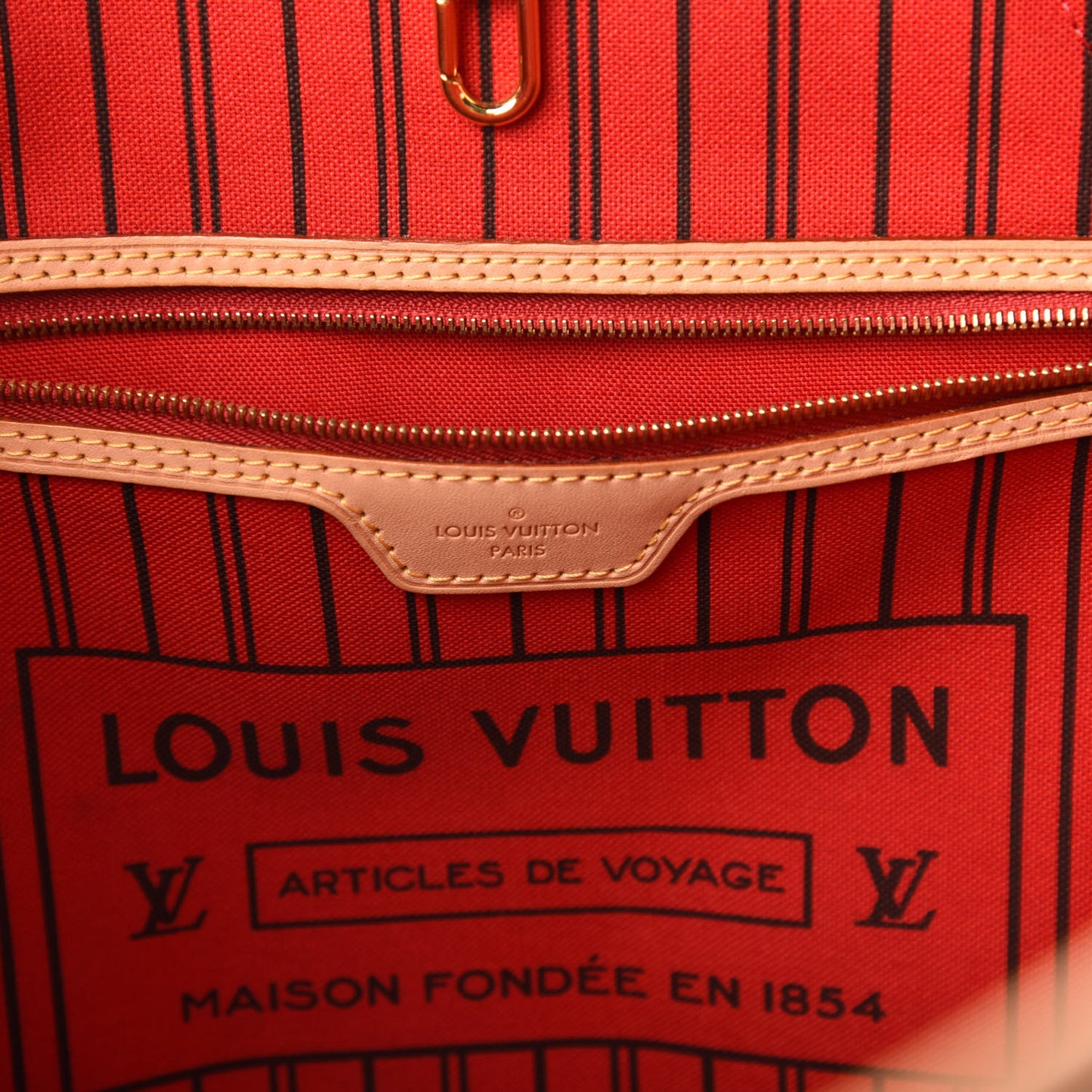 Monogram Neo Neverfull MM Cherry