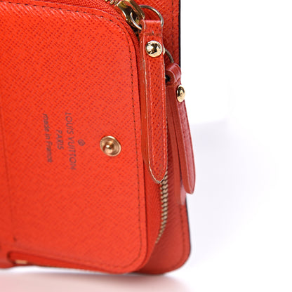 Louis Vuitton Monogram Insolite Coin Purse Wallet Red 8 of 8