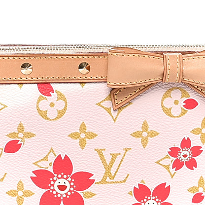 Louis Vuitton Monogram Cherry Blossom Pochette Accessories Red 8 of 10