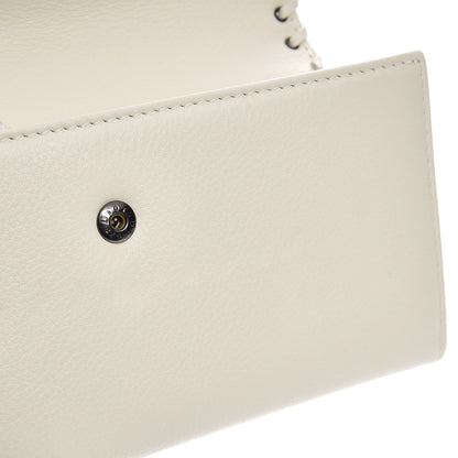Christian Dior Calfskin Heart Wallet White 8 of 8