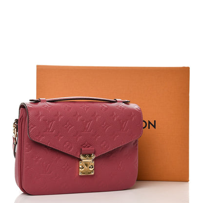 Louis Vuitton Empreinte Pochette Metis Rose Bruyere 8 of 8