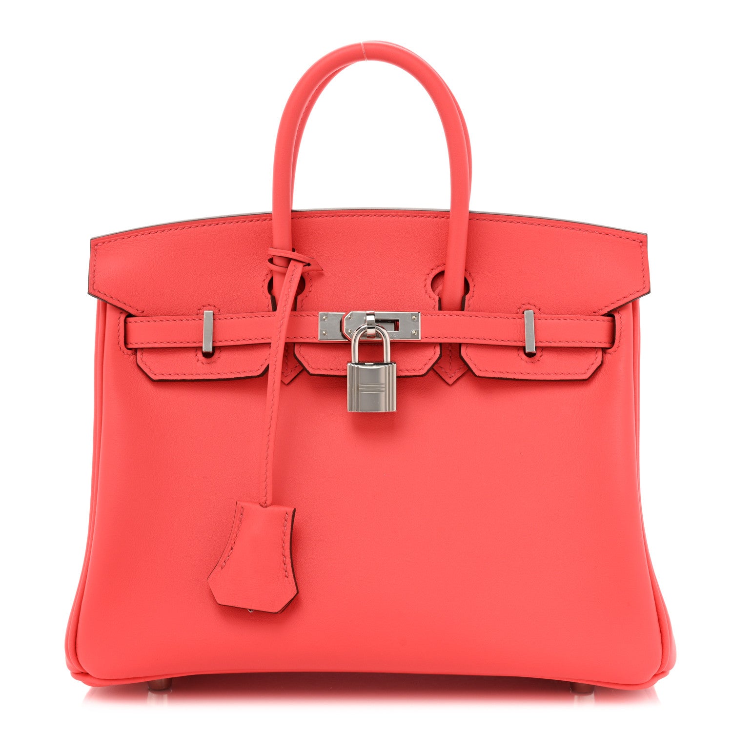 Hermes Swift Birkin 25 Rose Texas 1 of 10