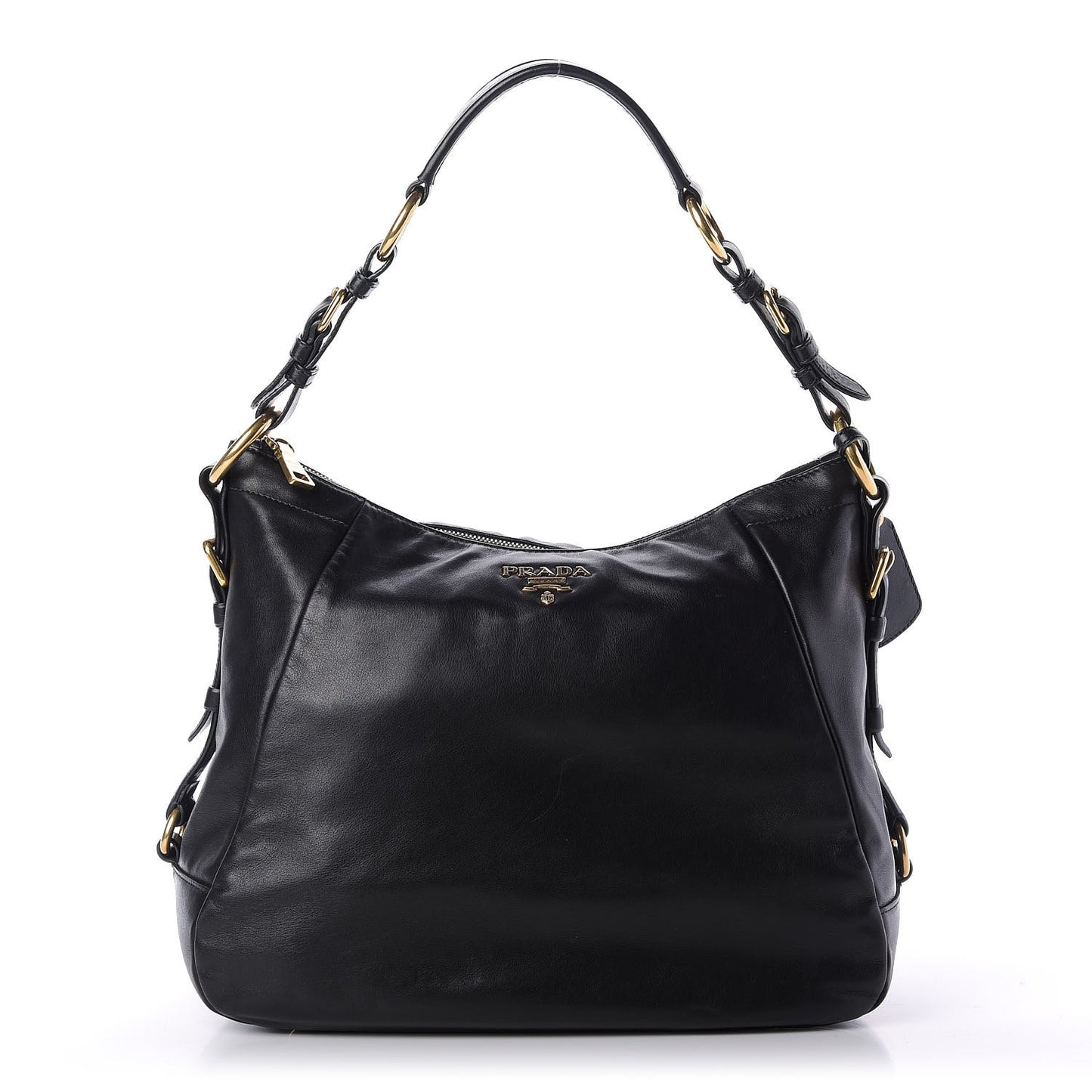 Soft Calfskin Hobo Black