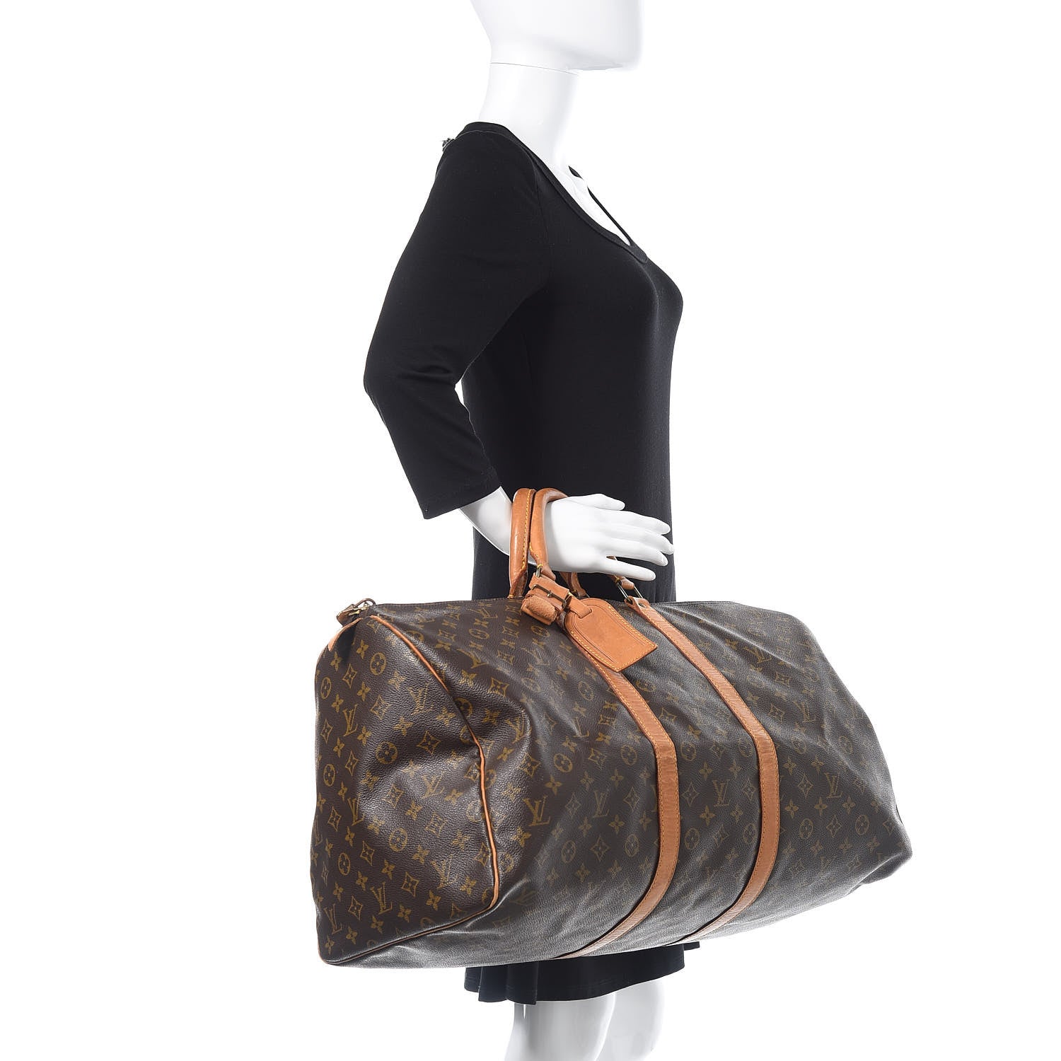 Louis Vuitton Monogram Keepall 55 2 of 16