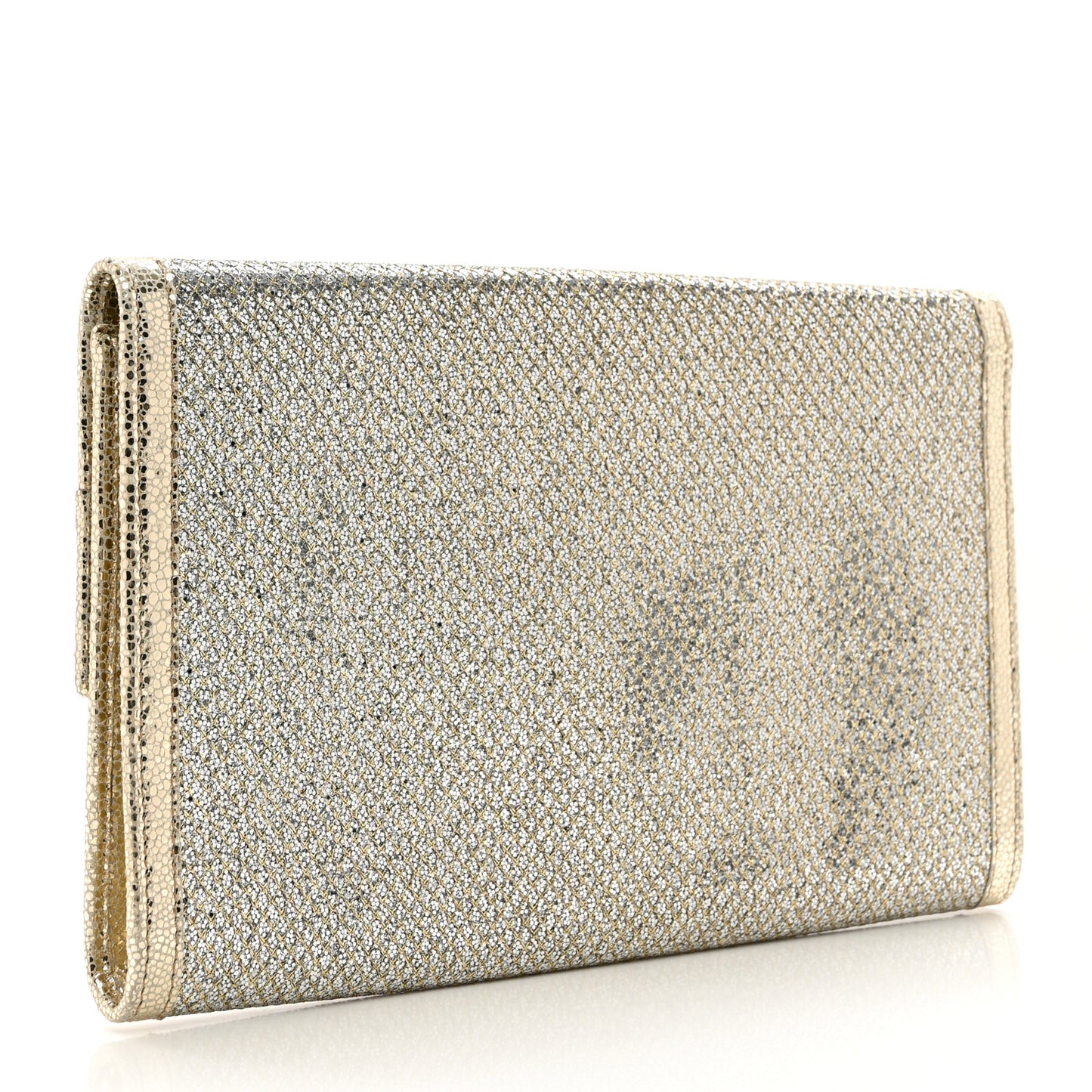 Glitter Fabric Reese Clutch Wallet Metallic
