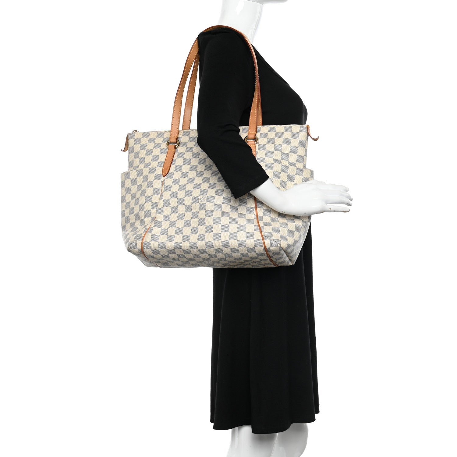 Louis Vuitton Damier Azur Totally MM 2 of 11