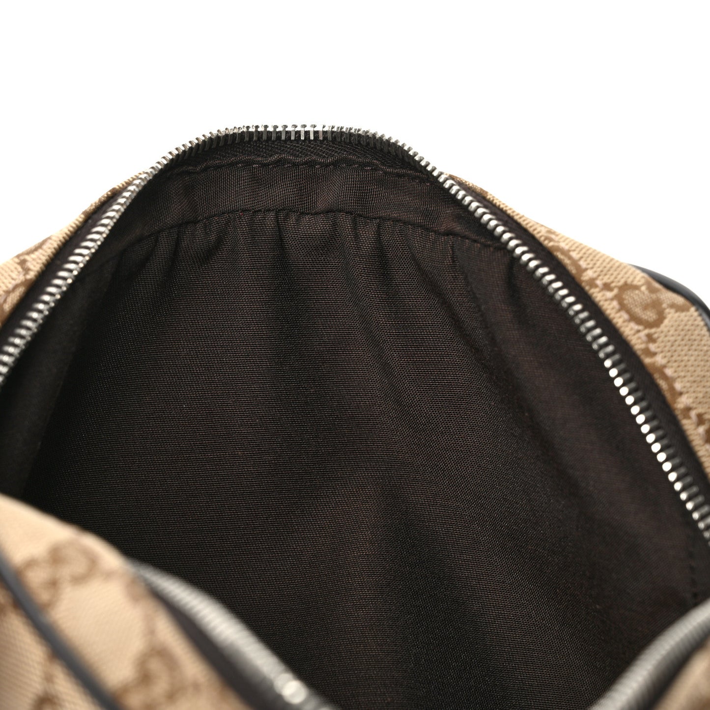 Monogram Belt Bag Beige Ebony Testa di Moro Marrone Scuro