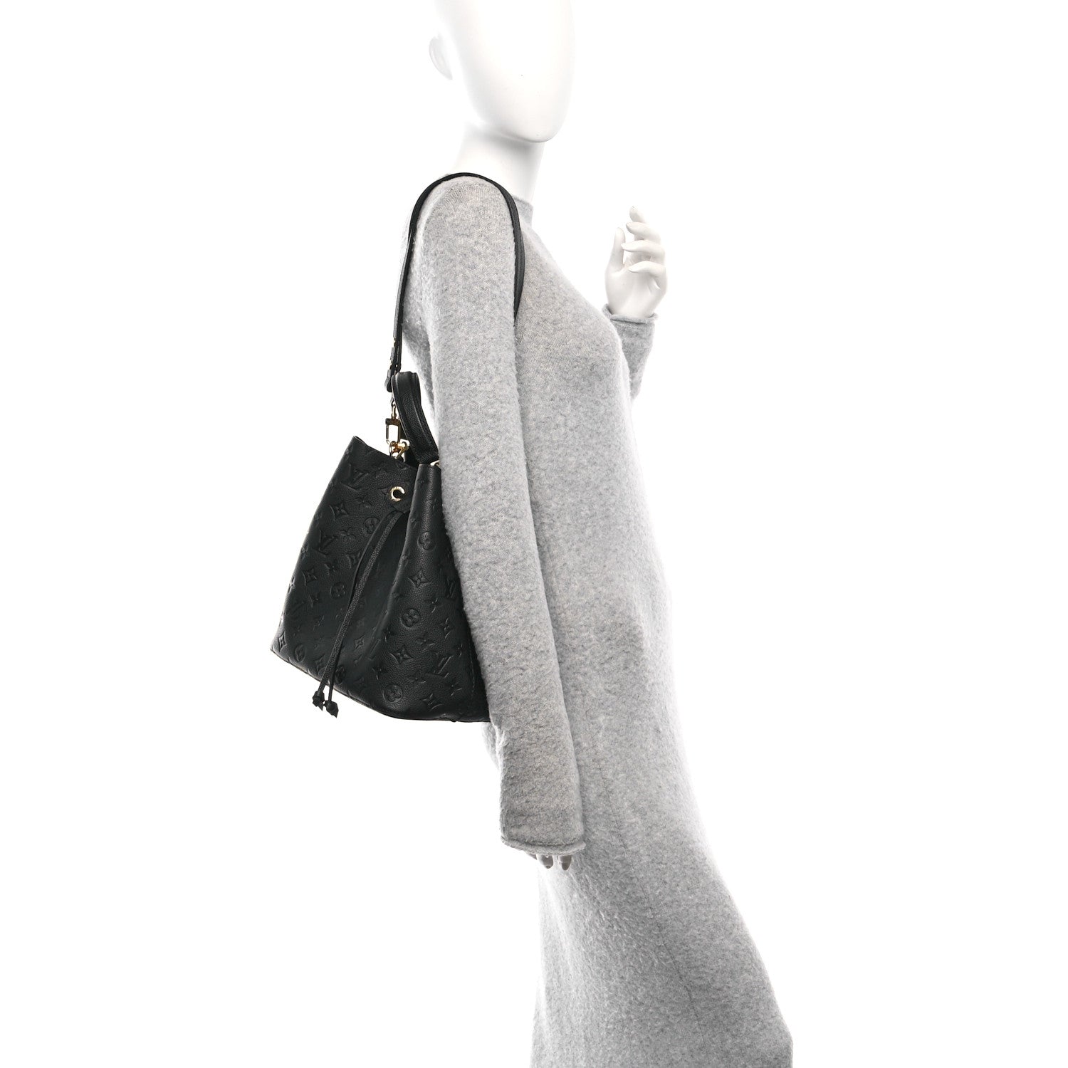Louis Vuitton Empreinte Neonoe MM Black 2 of 10