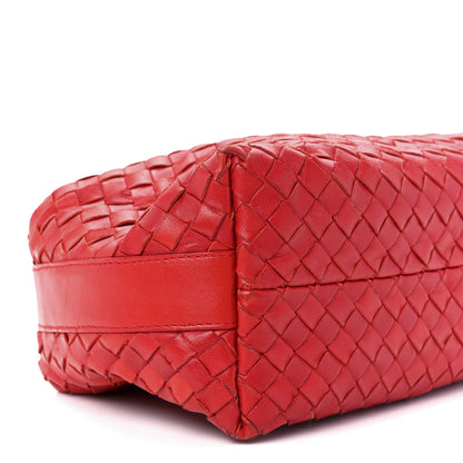Bottega Veneta Nappa Intrecciato Large Cosmetic Case Carmino 11 of 13