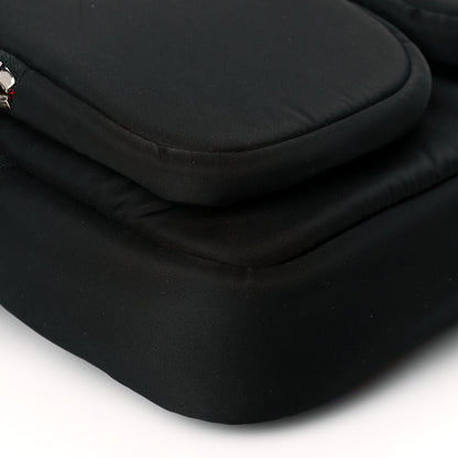 Prada Tessuto Nylon Pocket Top Handle Cargo Backpack Black 7 of 11