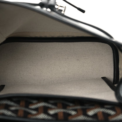 Goyard Goyardine Calfskin Mini Alpin Backpack Black 5 of 9