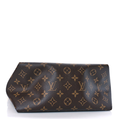 Louis Vuitton Monogram Beaubourg Hobo Mini Bordeaux Red Peach Safran Blue Jean Blue 4 of 9