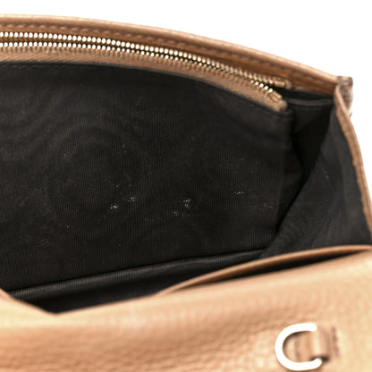 Gucci Pebbled Calfskin Soho Wallet on Chain Camelia 11 of 11