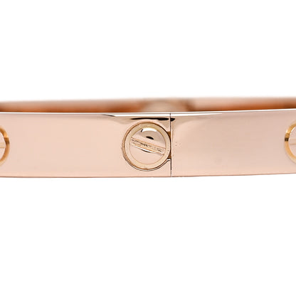Cartier 18K Pink Gold LOVE Bracelet 18 4 of 7