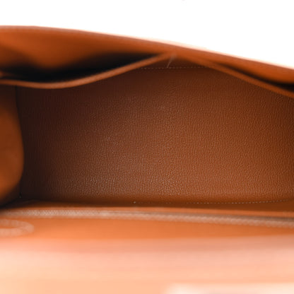 Hermes Epsom Kelly Sellier 28 Gold 5 of 11