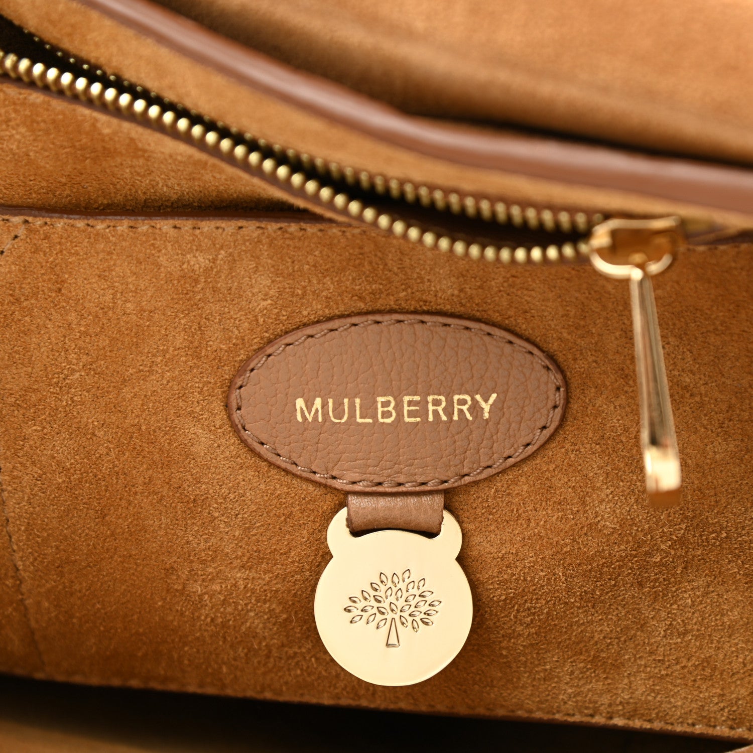 Mulberry Grainy Print Bayswater Deer Brown 6 of 9