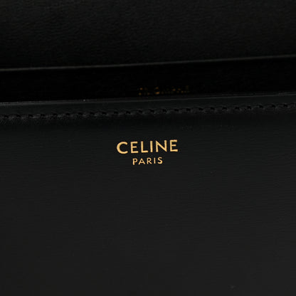Celine Shiny Calfskin Nano Triomphe Black 6 of 11