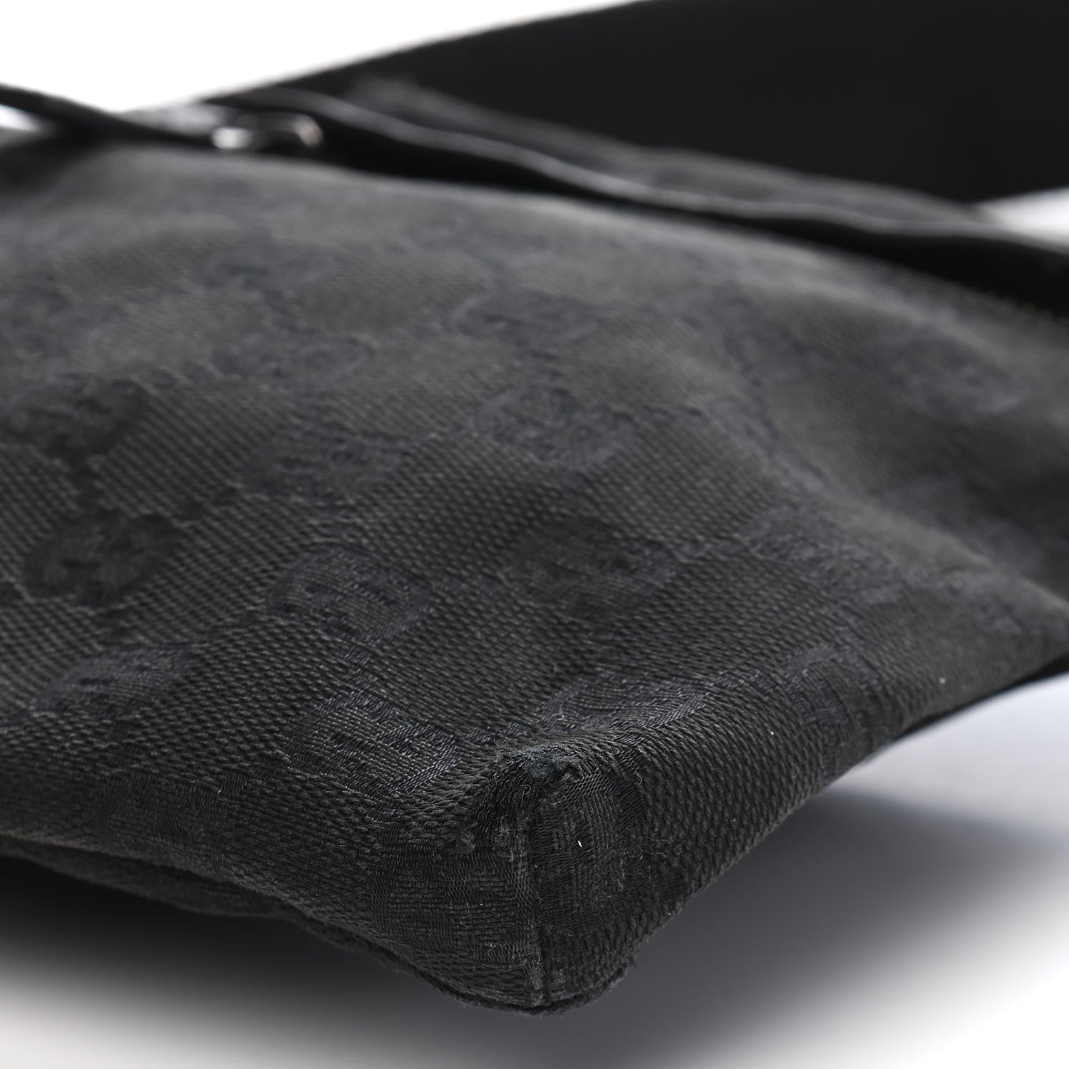 Gucci GG Monogram Double Pocket Belt Bag Black 8 of 13
