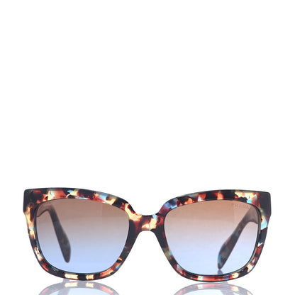 Prada Square Sunglasses SPR 07P Tortoise Blue 2 of 7