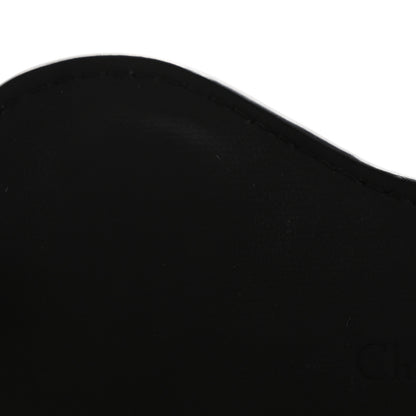 Christian Dior Ultra Matte Calfskin Nano Saddle Chain Pouch Black 6 of 13