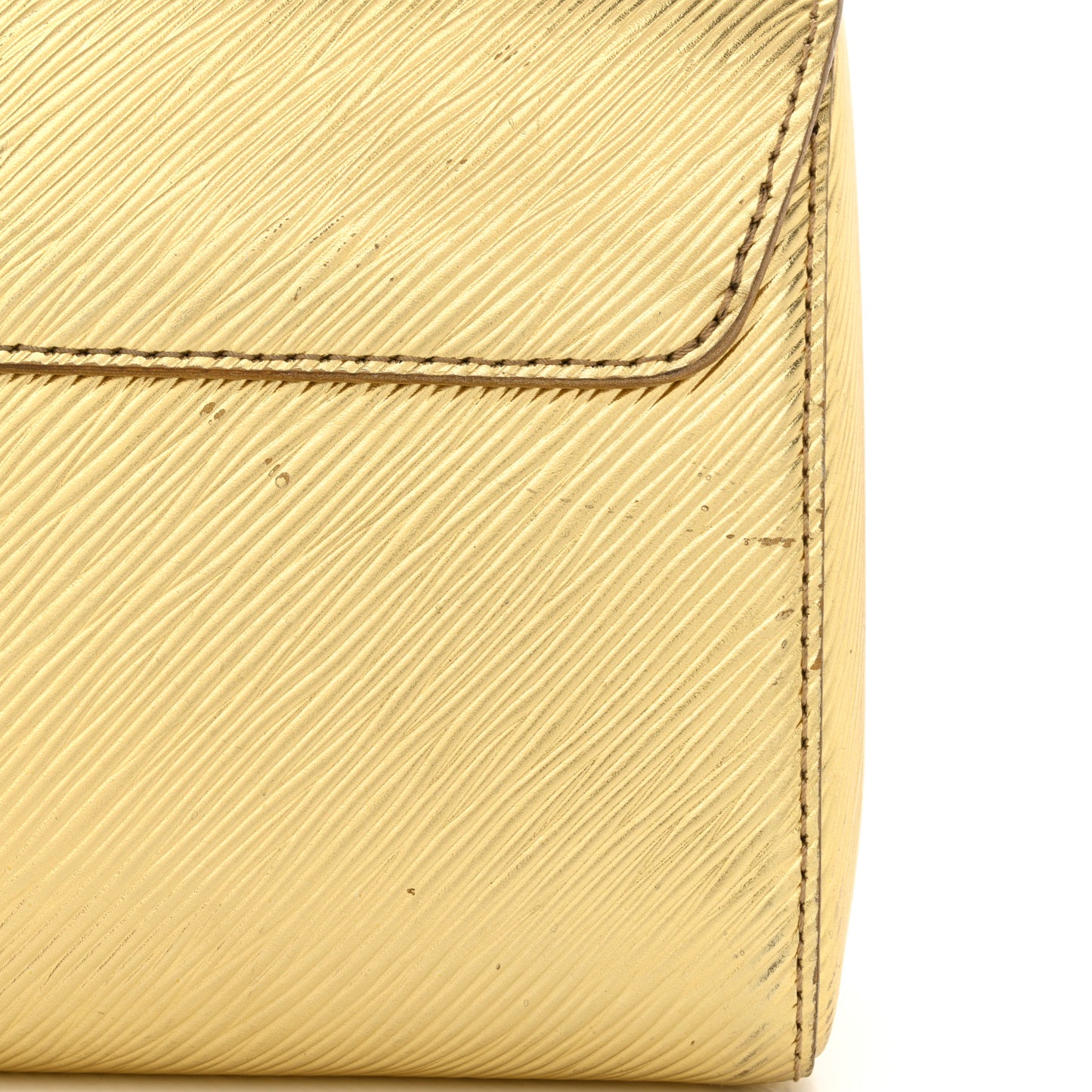 Epi Twist Shoulder Bag PM Gold
