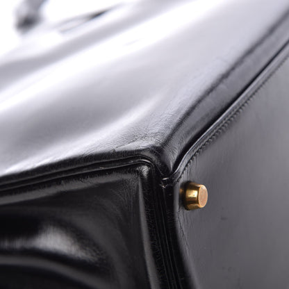 Hermes Box Kelly Retourne 32 Black 33 of 49