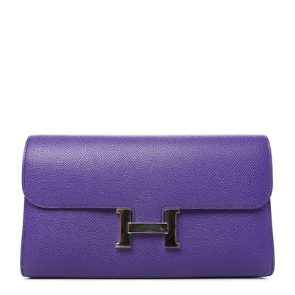 Hermes Epsom Constance Long Wallet Crocus 1 of 7
